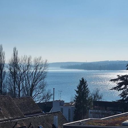 Ferien Appartment Panoramica Mit Seeblick ユーバーリンゲン エクステリア 写真