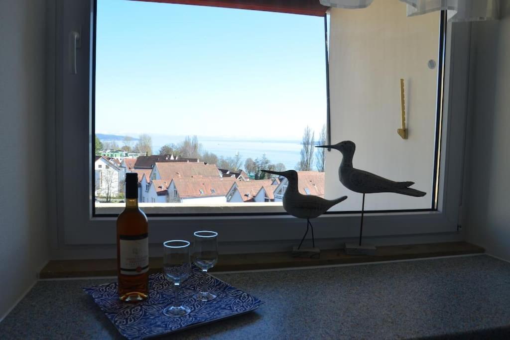 Ferien Appartment Panoramica Mit Seeblick ユーバーリンゲン エクステリア 写真